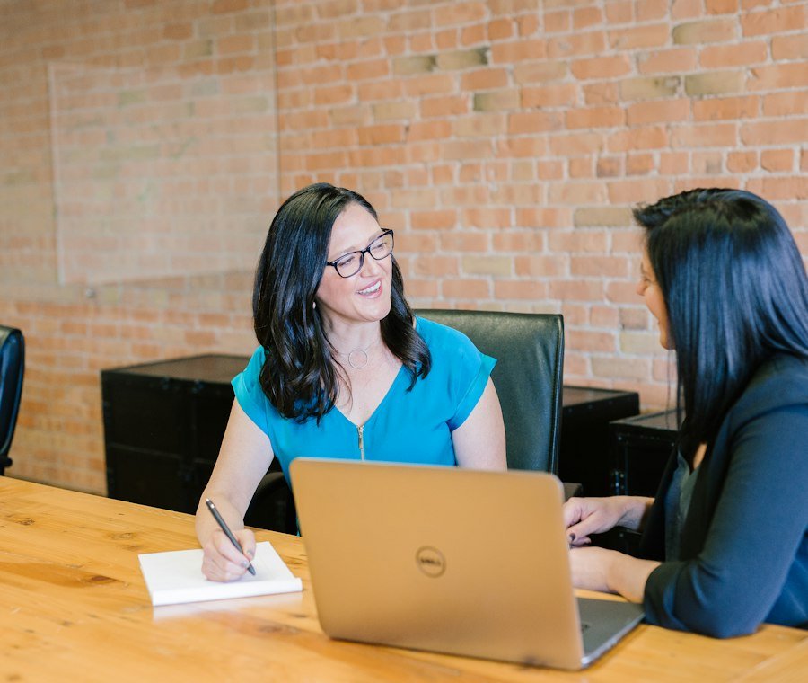 Licensed agent reviewing plan options with a client